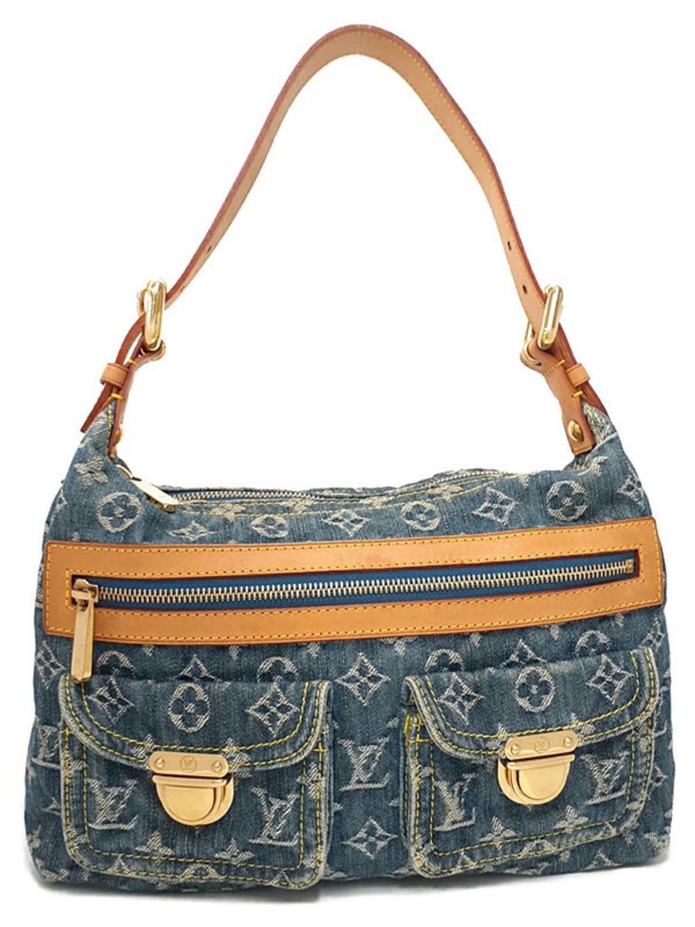 Louis Vuitton Monogram Denim Baggy Bag